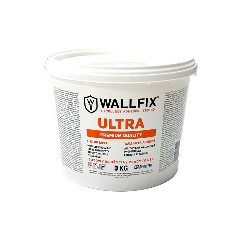 klej do tapet Wallfix Ultra 3 kg - gotowy do użycia