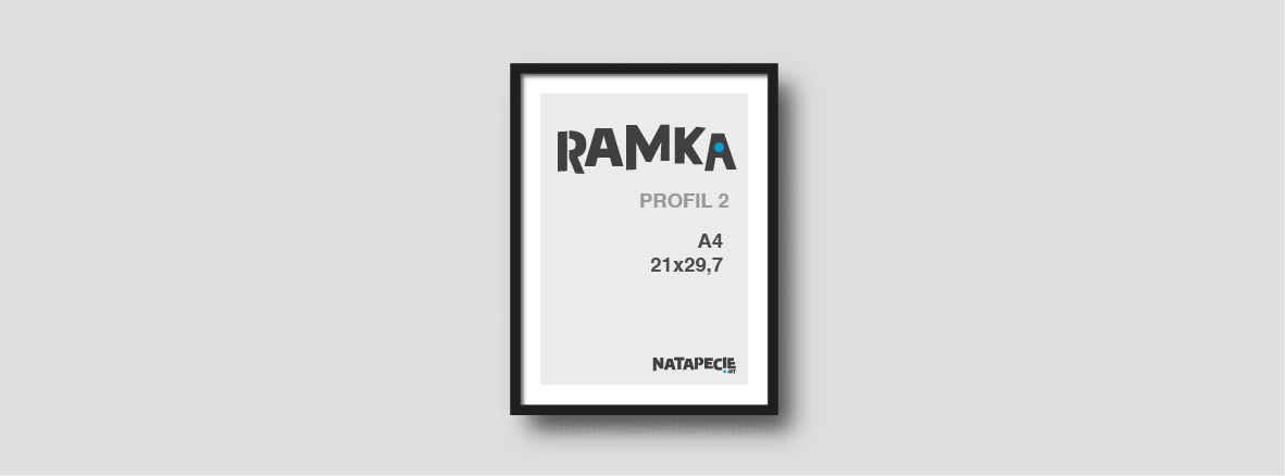 Ramka A4 21x29,7 Profil 2